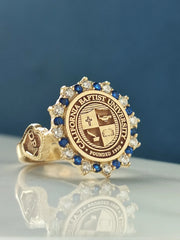 College Class Ring, School Ring, High School Ring, University Ring, Graduation Gift, Class Rings, Senior Class Ring