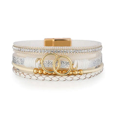 Women's Fashion Leather Bracelet for Unique Style