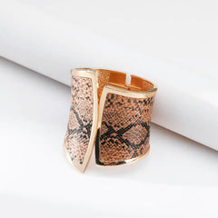 Asymmetrical Snake Pattern Alloy Bracelet for Women