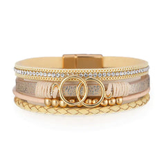 Women's Fashion Leather Bracelet for Unique Style
