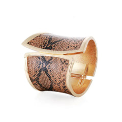 Asymmetrical Snake Pattern Alloy Bracelet for Women